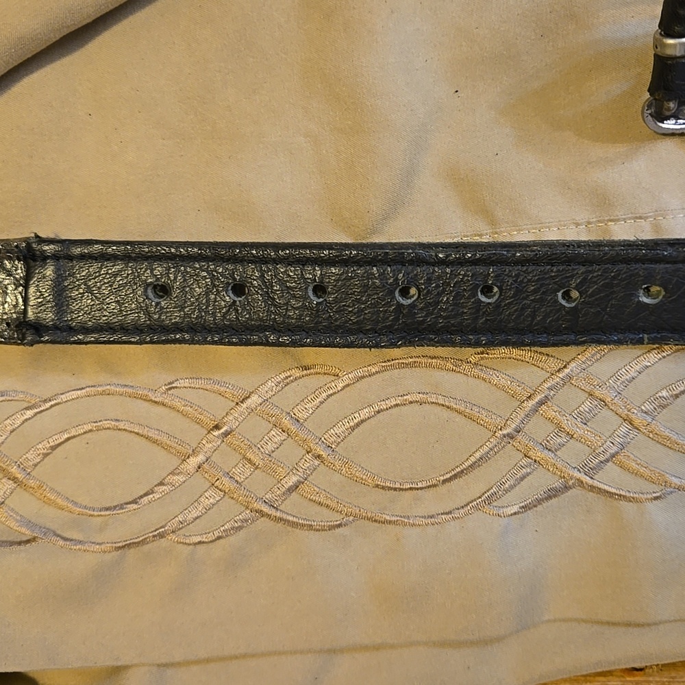 Nanni Vintage Leather & Silver Belt - Picture 10 of 12
